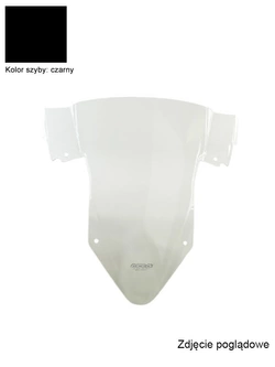 Szyba motocyklowa MRA "SP" BMW S 1000 RR (25-) czarna