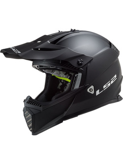 Kask enduro LS2 MX437 Fast Evo Solid czarny matowy