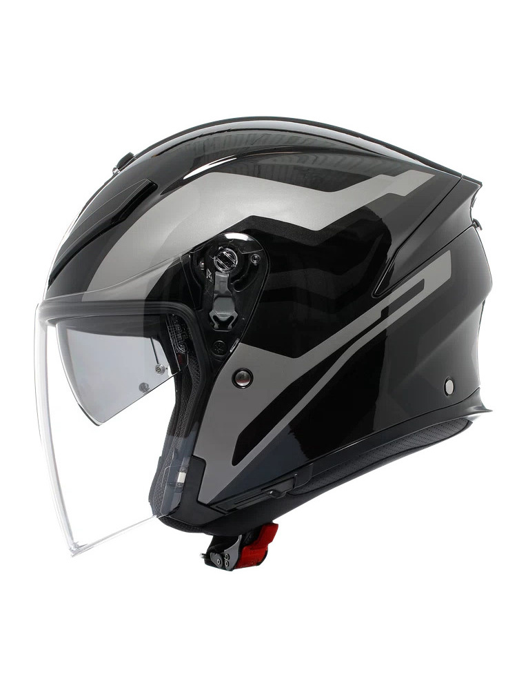Kask otwarty AGV K-5 Jet Evo Tune szaro-czarny