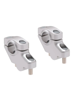 Podwyższenie kierownicy Hepco&Becker Yamaha MT-03 (25-) (30 mm w górę, 21 mm w tył) srebrne