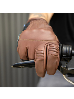 Rękawice motocyklowe Biltwell Belden brązowe