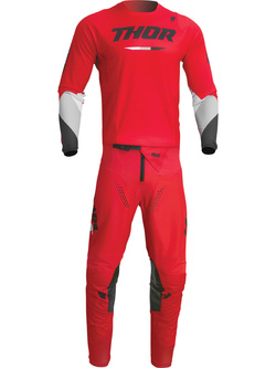 Spodnie cross dziecięce Thor Pulse Tactic czerwone