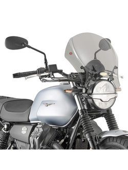 Szyba motocyklowa GIVI 140S Moto Guzzi V7 850 Stone / Special (21-) [mocowanie w zestawie] przyciemniana