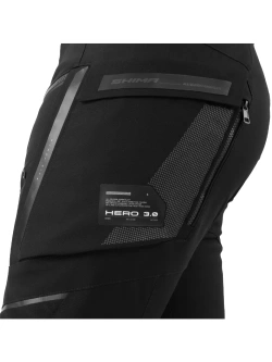 Spodnie motocyklowe tekstylne Shima Hero 3.0 czarne