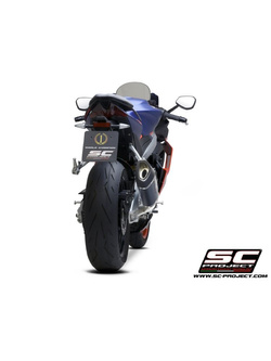 Pełny układ wydechowy 2-1 SC-Project SC1-R Aprilia RS 660 (20-) włókno węglowe