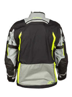 Kurtka motocyklowa tekstylna Klim Badlands Pro czarno-szaro-fluo żółta