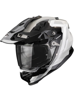 Kask adventure Scorpion ADF-9000 Air Patrol czarno-srebrny