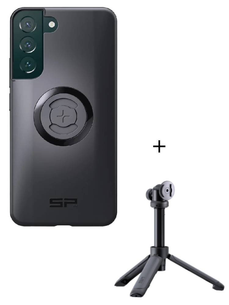 Zestaw: etui na telefon Samsung Galaxy S22+ + statyw/selfie stick SPC+ SP Connect