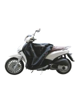Pokrowiec na nogi Tucano Urbano Termoscud R081 Piaggio Beverly 125ie/300ie/350ie/Sport Touring (10-20) czarny