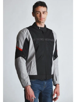 Kurtka motocyklowa tekstylna Modeka Jano Air czarno-szara