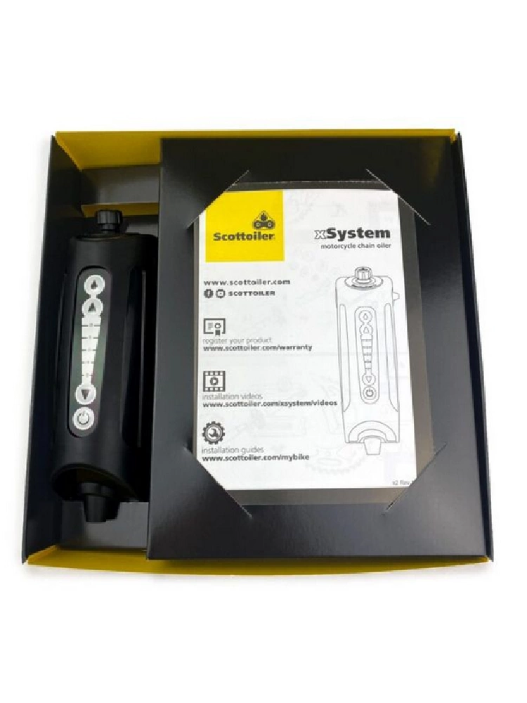 Zestaw smarujący łańcucha Scottoiler xSystem 3.0 Electronic - High Temperature Red