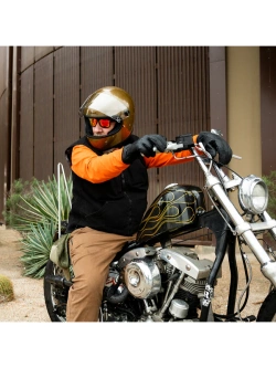 Kask integralny Biltwell Gringo S Solid złoty