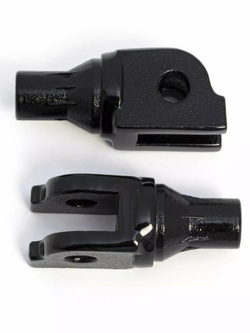 Adaptery do podnóżków kierowcy Kuryakyn Harley Davidson (wybrane modele) zwężane czarne