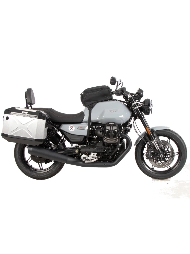 Stelaż kufrów bocznych Hepco&Becker Moto Guzzi V7 Stone (25-) montowany na stałe, czarny