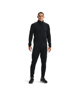 Bluza męska rozpinana UNDER ARMOUR Pique Track Jacket czarna
