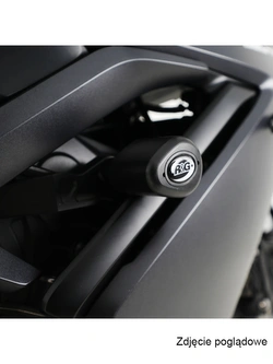 Crash pady Aero R&G Racing Triumph Daytona 660 (24-) białe