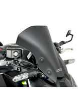 Szyba motocyklowa WRS Touring Kawasaki Z 900 (20-24) czarna matowa
