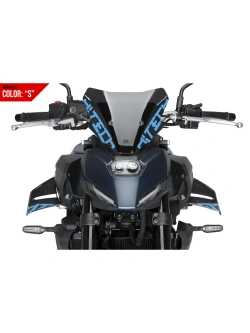 Spoilery boczne Puig D12 Yamaha MT-07/Y-AMT (25-) hydrografika S