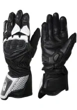 Rękawice motocyklowe Modeka Evox czarno-białe