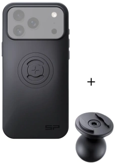 Zestaw: etui na telefon iPhone 17 Pro Max + uchwyt kulowy Pro SPC+ SP Connect