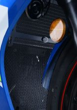 Osłona chłodnicy R&G aluminiowa do Suzuki GSX 250 R (17-20) czarna