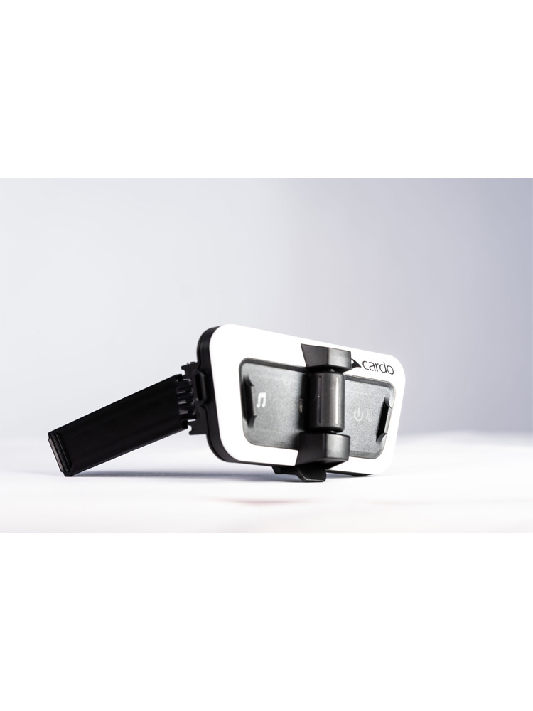 Interkom turystyczny Cardo Packtalk Outdoor do aktywności na świeżym powietrzu biały (1 zestaw)