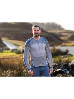 Koszula z ochraniaczami Knox Urbane Pro Move niebiesko-szara