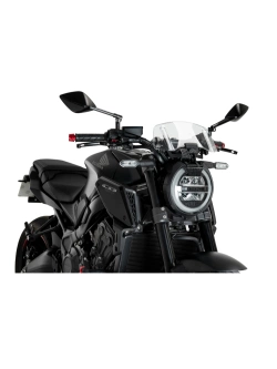 Szyba motocyklowa sportowa PUIG Visor Versatile Honda CB 650R Neo Sports Cafe (19-23) przeźroczysta