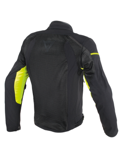 Kurtka motocyklowa tekstylna Dainese Air Frame D1 Tex czarno-fluo żółta