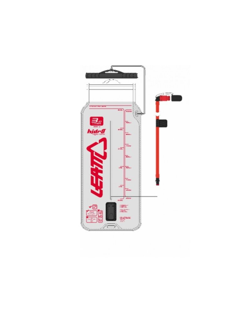 Wymienny pojemnik na wodę do plecaka motocyklowego Leatt 3L do Camel Bag