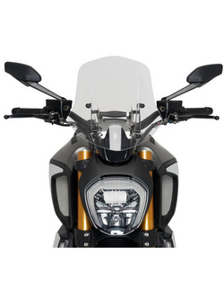 Owiewka PUIG Naked New Generation Ducati Diavel 1260/ S (19-23) lekko przyciemniana