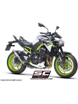 Tłumik Slip-On GP-M2 SC-Project stal nierdzewna do Kawasaki Z 900 (20-21)