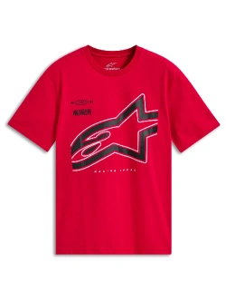 Koszulka z krótkim rękawem Alpinestars Authority CSF czerwona