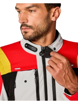 Kurtka motocyklowa tekstylna REV’IT! Offtrack 3 H2O czerwono-biała