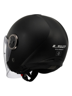 Kask otwarty LS2 OF620 Classy Solid czarny matowy