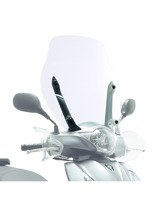 Szyba przezroczysta GIVI pasująca do oryginalnych mocowań do Honda SH 125i/SH150i ABS (12 > 16)