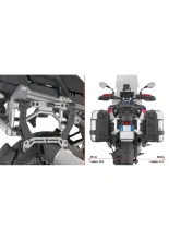 Adapter do montażu kufrów bocznych Monokey GIVI na oryginalnym stelażu BMW R 1300 GS Adventure (25-) czarny