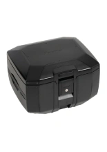 Kufer centralny plastikowy Hepco&Becker Xcore montowany na stelażu Smartrack czarny (pojemność: 40 l)