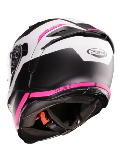 Kask integralny Caberg Avalon X Pure czarno-biało-różowy matowy