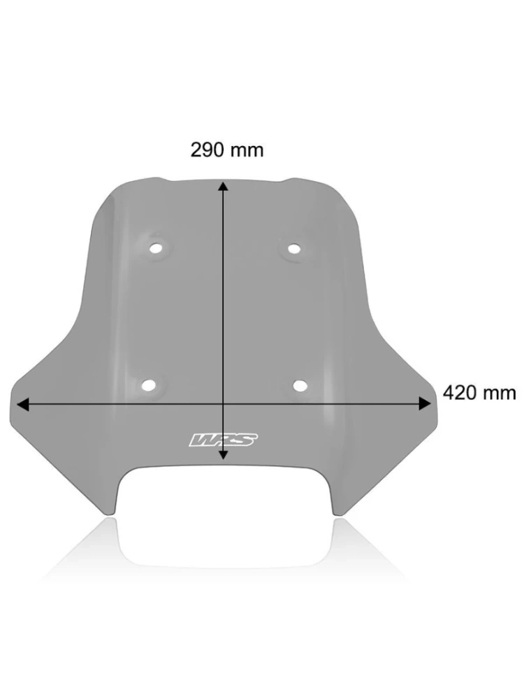 Szyba motocyklowa WRS Sport CF Moto 450MT (24) przyciemniana