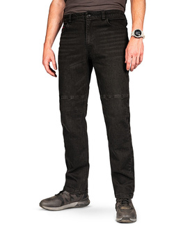Jeansy motocyklowe Icon Uparmor czarne