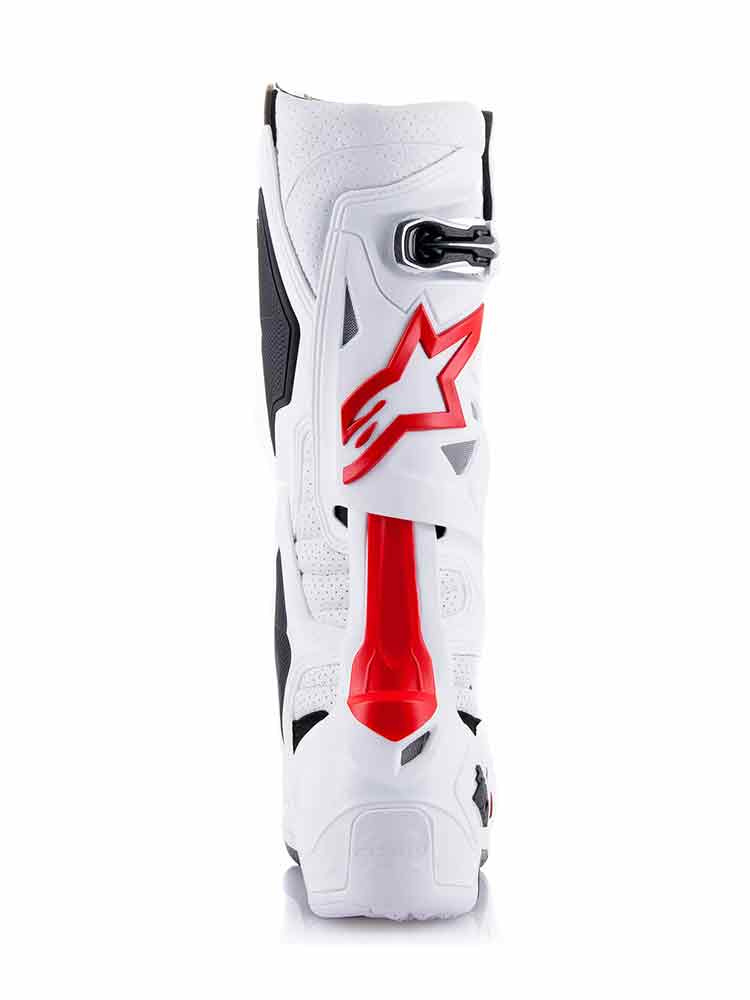 Buty enduro Alpinestars MX Tech 10 Supervented biało-czerwone