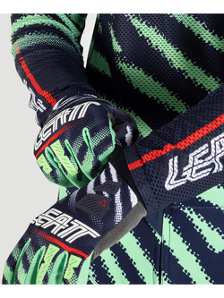 Bluza enduro Leatt Moto 5.5 UltraWeld Matcha niebiesko-zielona