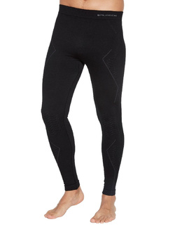 Legginsy termoaktywne Brubeck Extreme Merino czarne