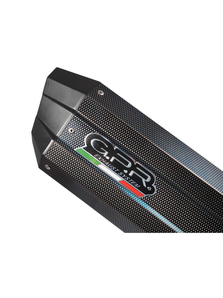 Tłumik G.P.R Sonic Poppy do BMW R 1200 RS (17-19) Stal Nierdzewna