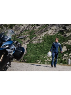 Spodnie motocyklowe damskie tekstylne Klim Altitude niebieskie