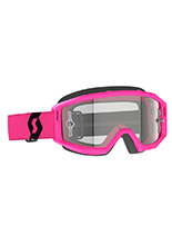 Gogle motocyklowe Scott Primal Clear różowo-czarne