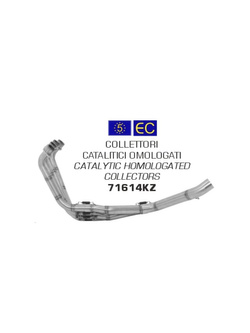 Kolektor wydechowy Arrow z katalizatorem - Honda CB 650 F [14-18], CBR 650 F [14-18]