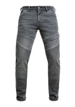 Jeansy motocyklowe John Doe Rebel szare
