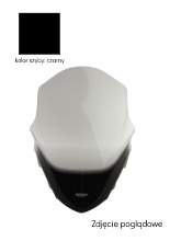 Szyba do skutera MRA Touring "T" Honda PCX 125 / 150 (10-13) czarna